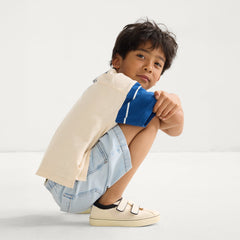 The Kids Strap Sneaker - Chess Open-Knit