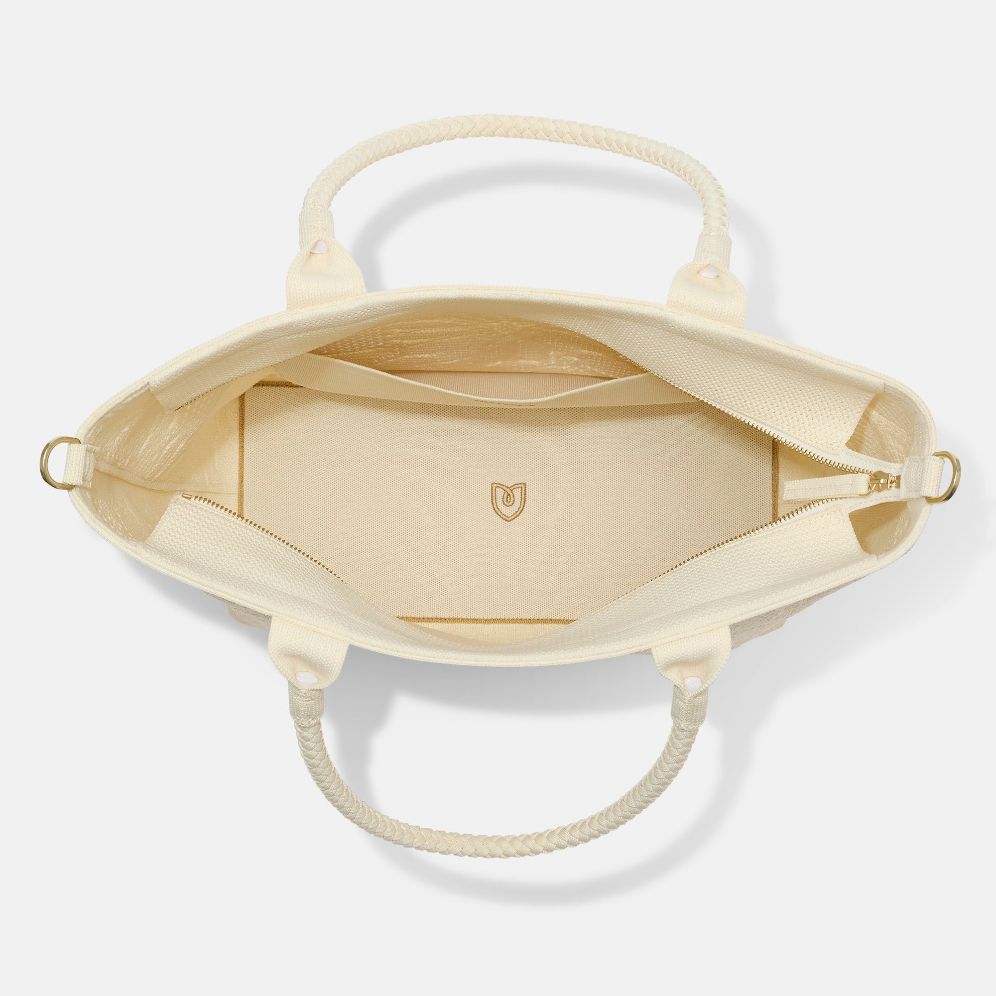 The Lightweight Zip Tote - Moonflower