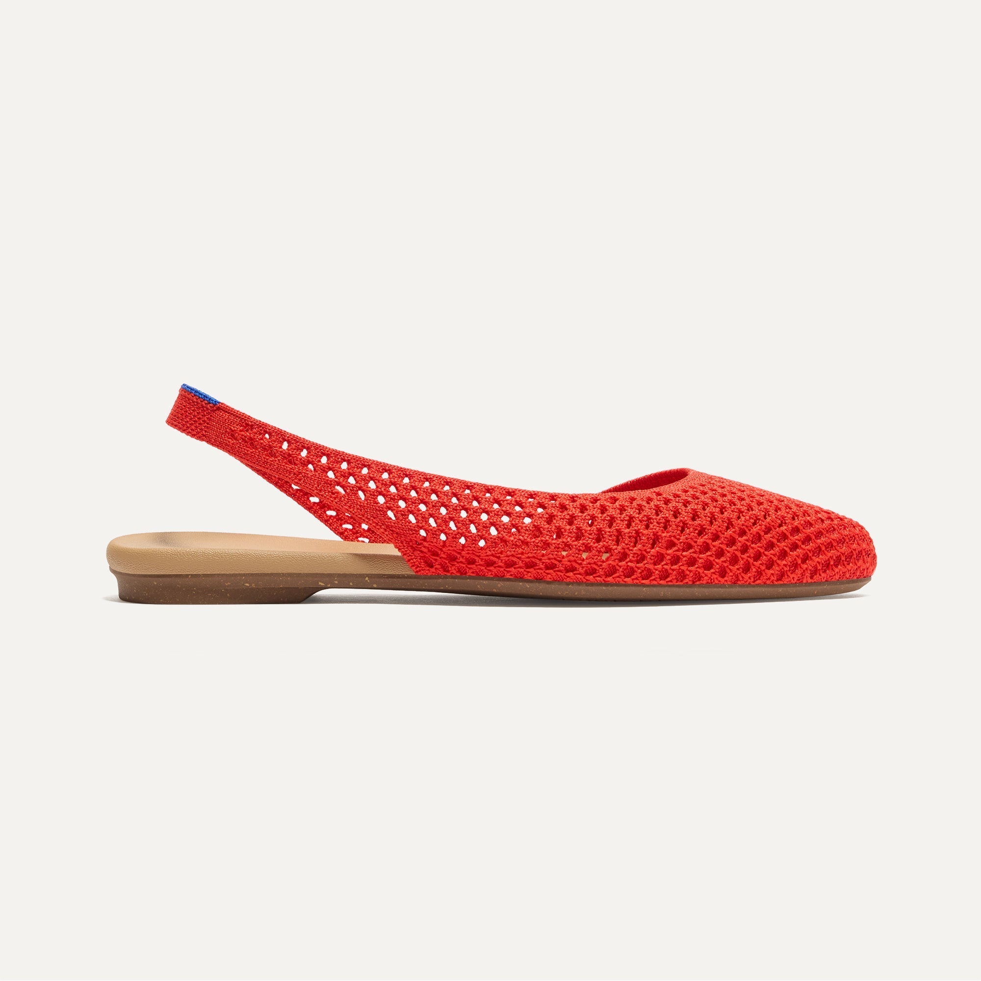 The Almond Slingback - Poppy Mesh