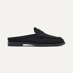 The Penny Loafer Mule - Black
