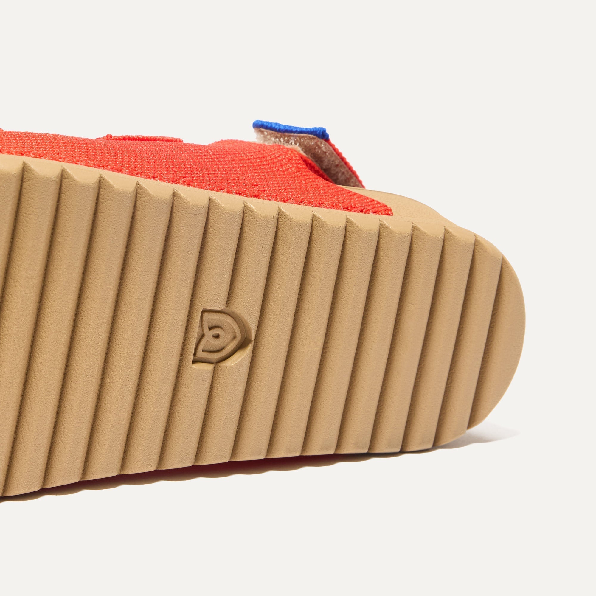 The Kids Double Strap Sandal - Firetruck Red