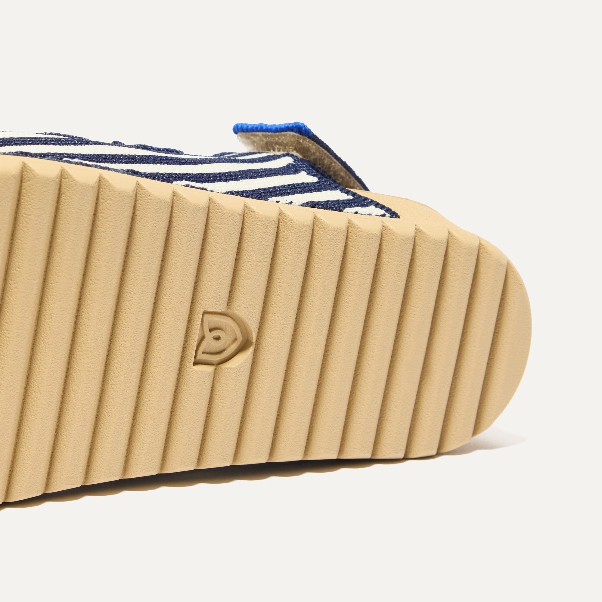 The Kids Double Strap Sandal - Sailor Stripes