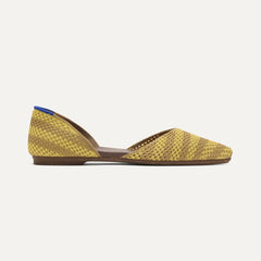 The D'Orsay Point - Daffodil Stripe