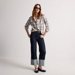 The Max Square Mary Jane - ReVelvet™ Navy