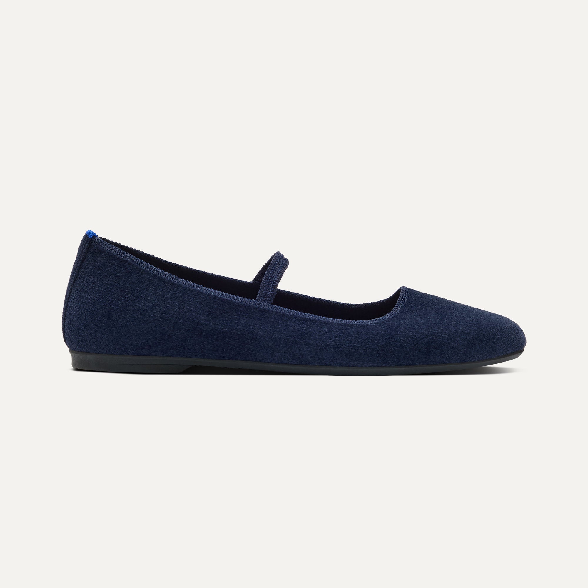 The Max Square Mary Jane - ReVelvet™ Navy