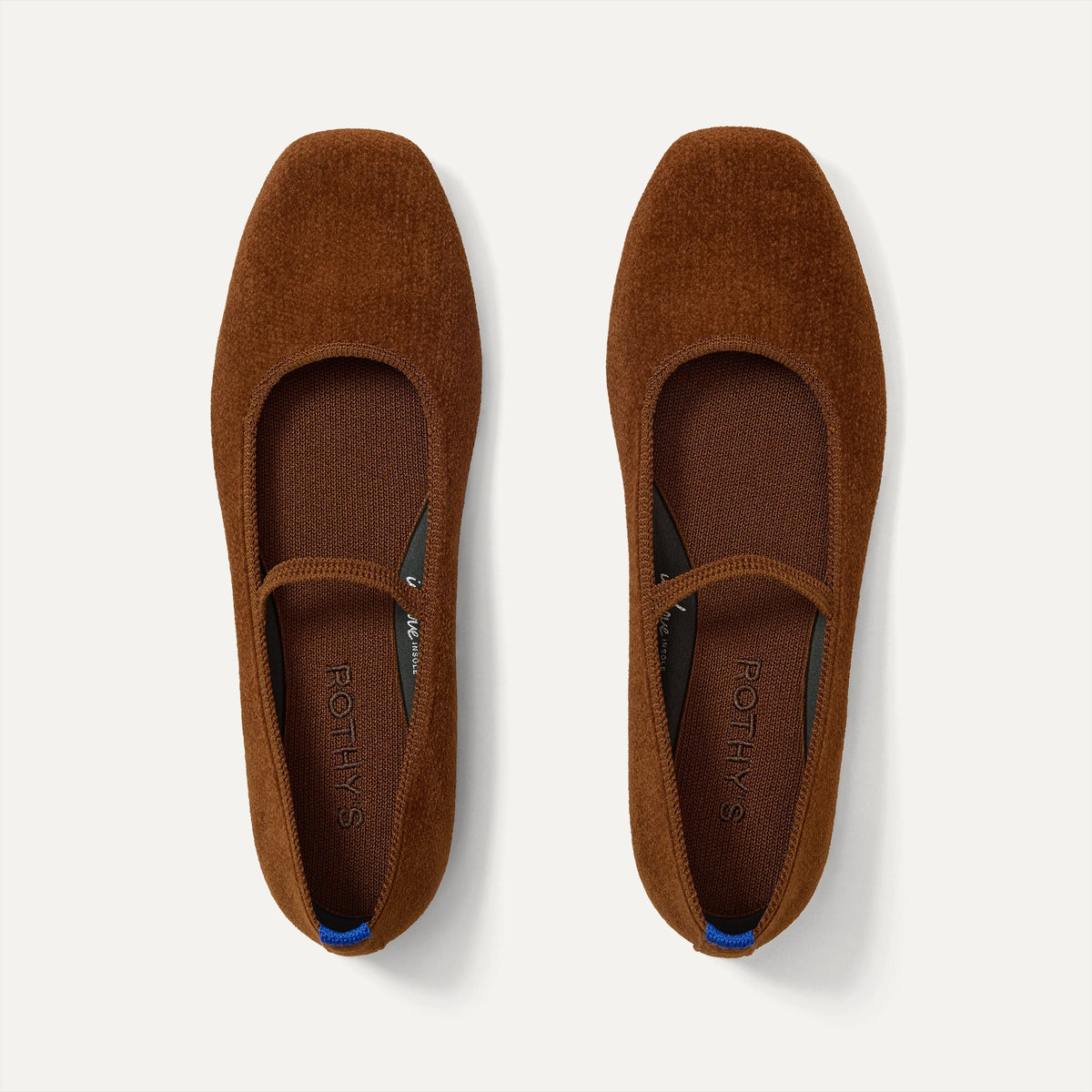 The Max Square Mary Jane - ReVelvet™ Russet