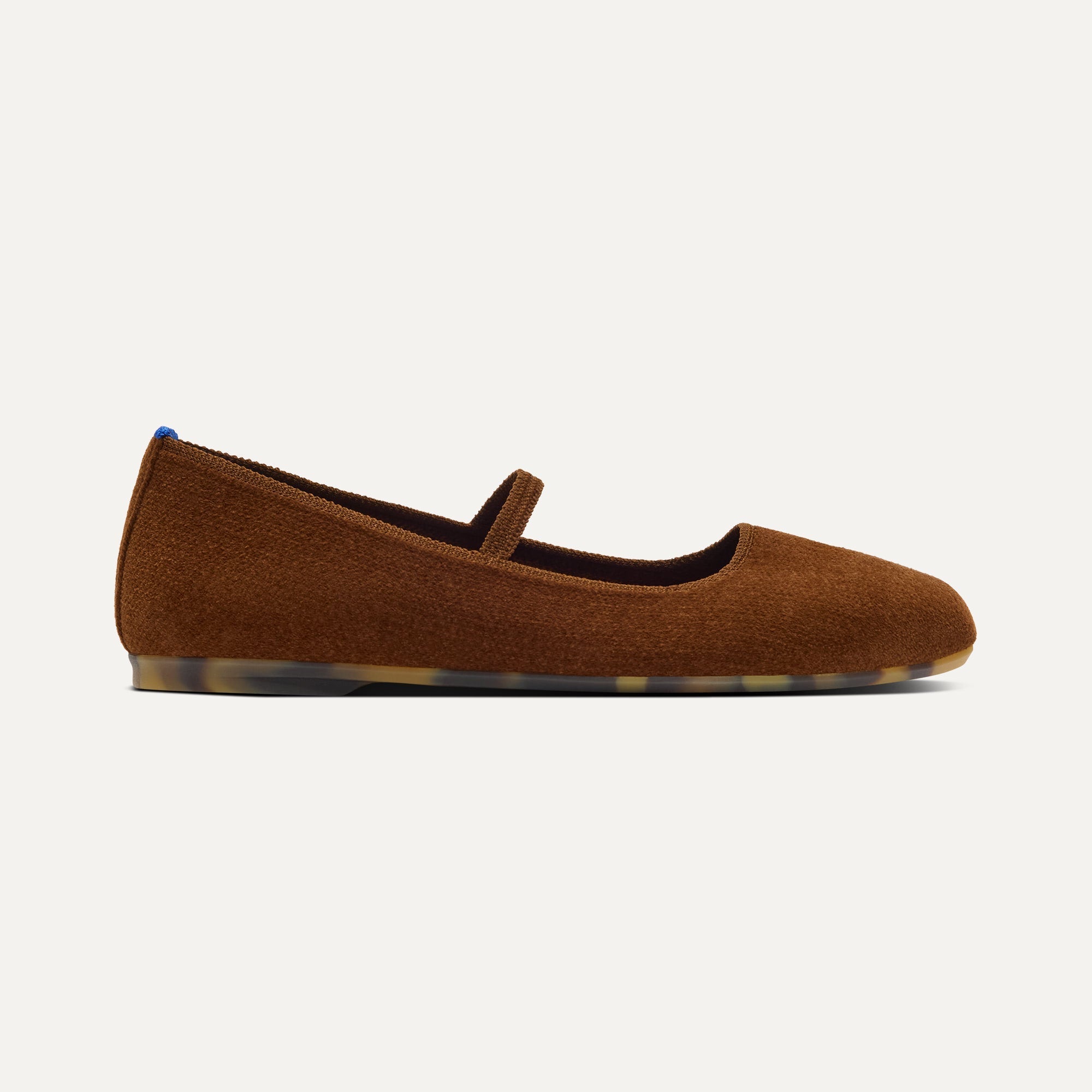 The Max Square Mary Jane - ReVelvet™ Russet