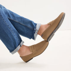The Ravello Penny Loafer - Morel