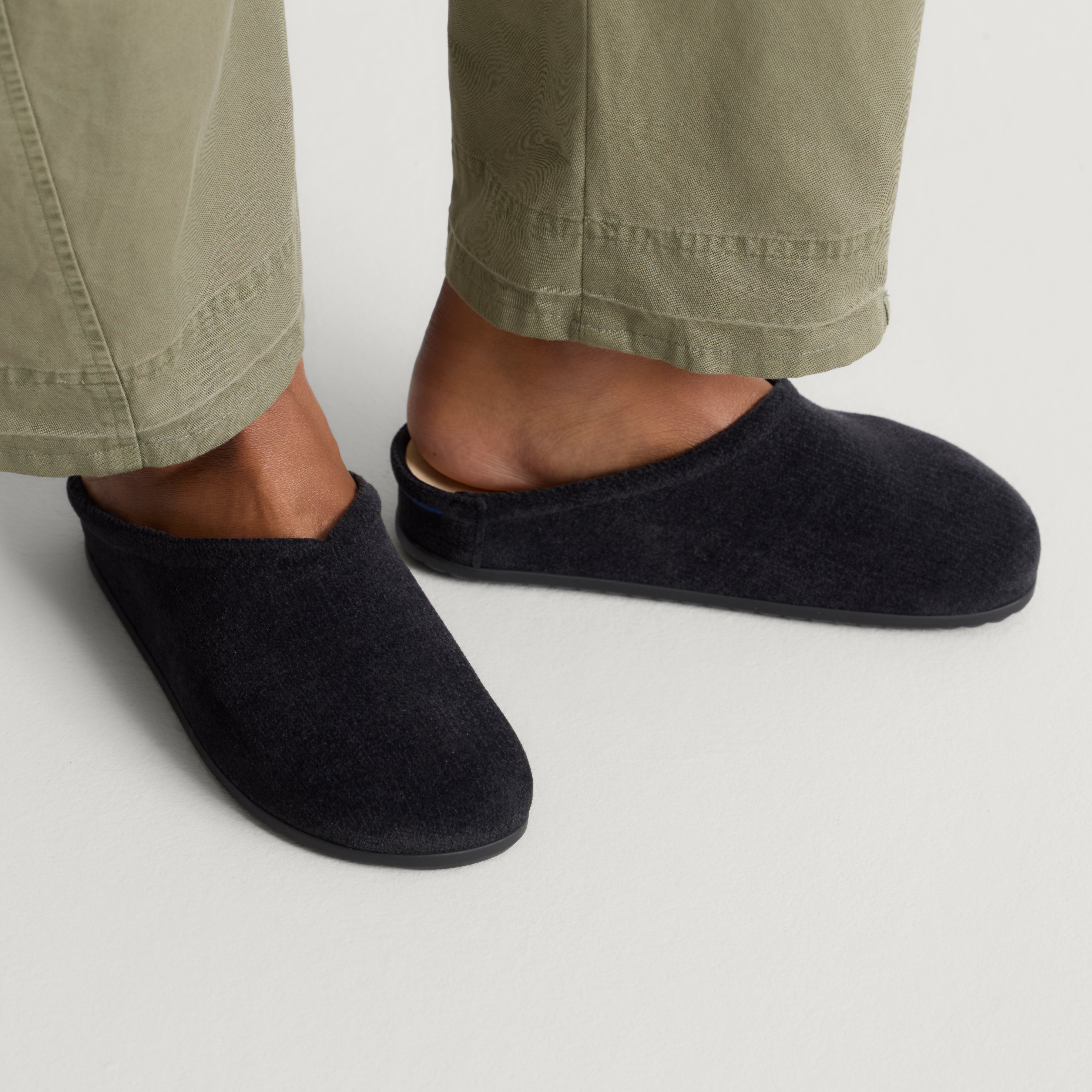 The Casual Clog - ReVelvet™ Black