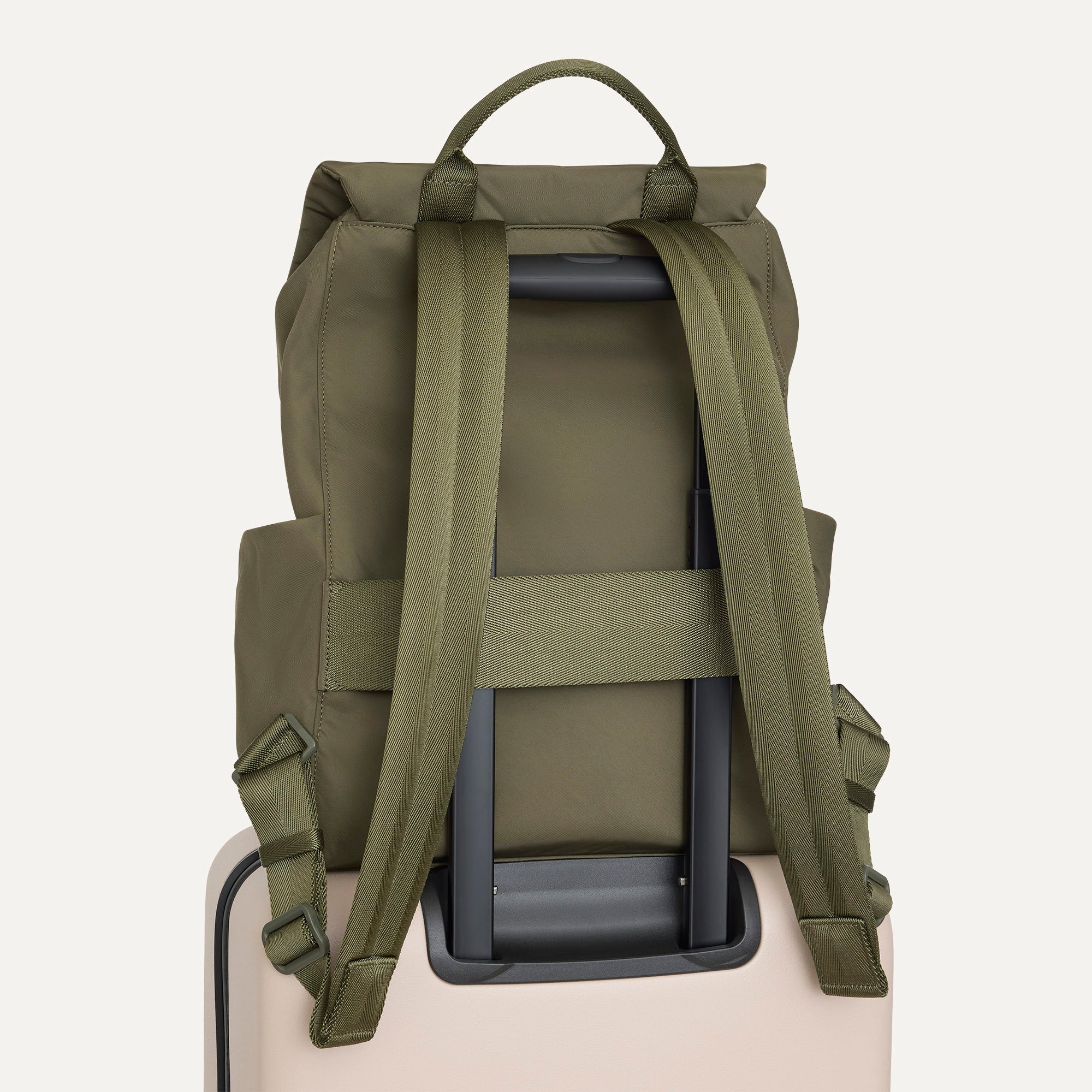 The Travel Cinch Backpack - Forest