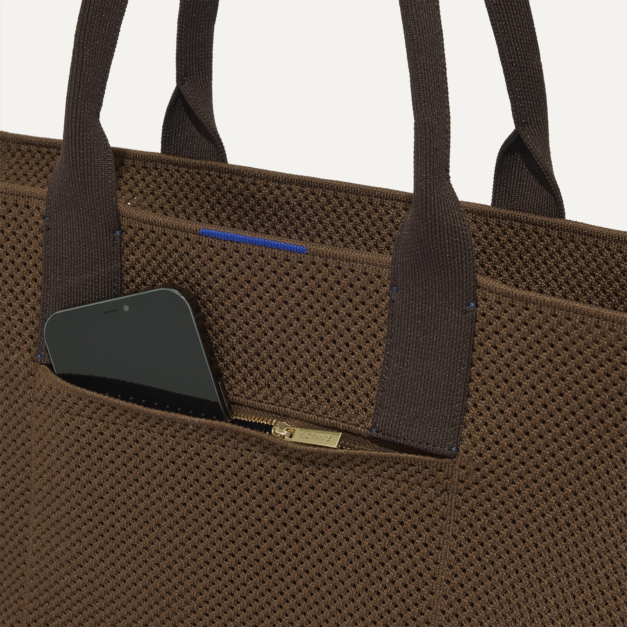 The Classic Tote - Cinnamon Open-Knit