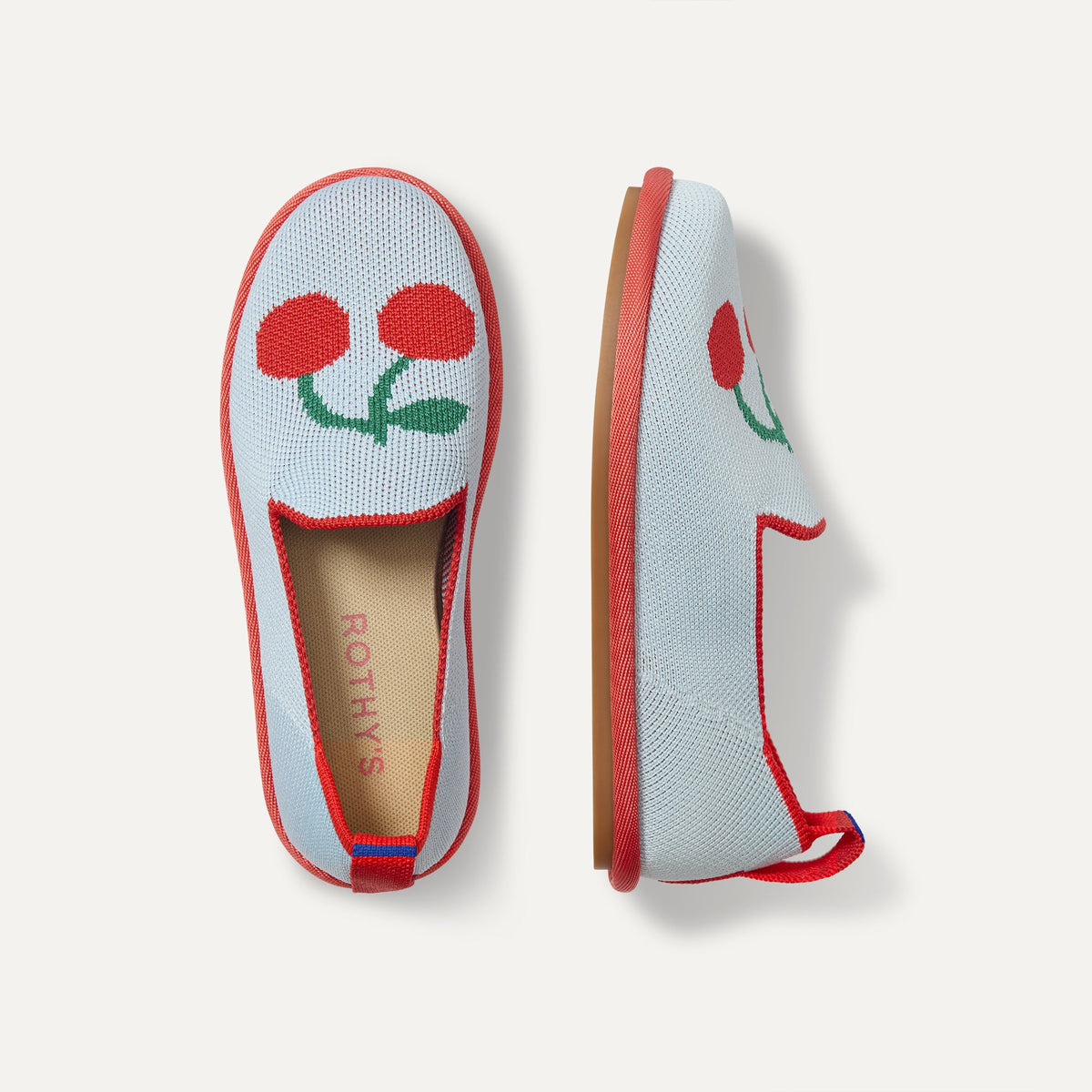 The Mini Loafer (for Kids) - Cherry Blue