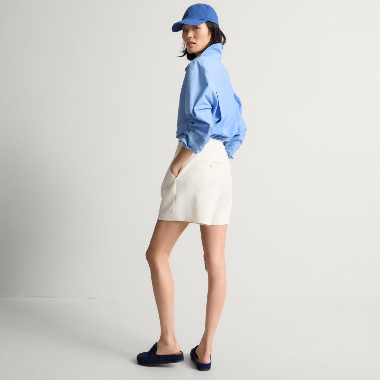 The Penny Clog - ReVelvet™ Navy