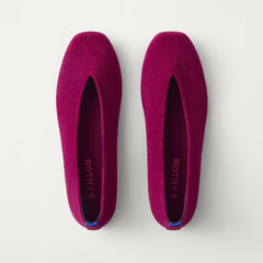 The Max Square Ballerina - ReVelvet™ Mulberry
